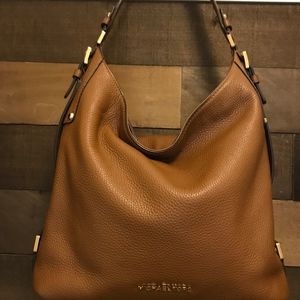 Michael Kors brown leather hobo